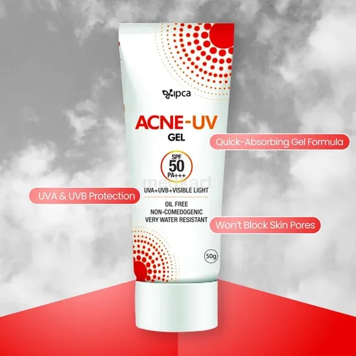 acne uv gel spf 50 gm